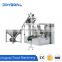 Automatic durable pouch filling packing machine for liquid powder or granule grain flow food snack chips tea sugar salt biscuit