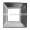 Square Tube Factory Price Mirror Stainless Base Cover Decoration Flange Cover