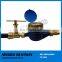 brass lockable ball valve for water meter with brass key