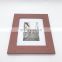 Wall mounted PS moulding picture frame/ small plastic rustic picture photo frame
