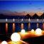 illuminated outdoor garden ball/ waterproof swimming pool led garden ball light