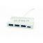 Aluminum multiport PB USB 3.0 Hub sabrent 4-Ports Speed 5Gbps usb 3.0 hub type c adapter for PC laptop with on/off switch