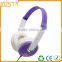 High sensitivity low impedance OEM customized funny fashion trendy headphones