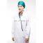 High Quality Hospital Uniforms White Lab Coat for women Medical gown