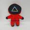 Hot Sell Korea TV Customization Plush Cosplay Squid Game 23cm Printed Doll Toys