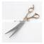 4Pcs 7Inch Gold Handle Hair Cutting Scissors Kit Professional Dog Grooming Hairdressing Scissors Kit Shear Hair Set