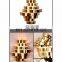 New products golden finishing unique design metal wall lamp for hotel villa home hospital wall decoration