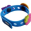 Silkscreen Printing OEM 175X12X2MM PVC Wrist Band
