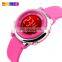 Hot selling Skmei 1100 children wrist watches 7 colorful LED light waterproof watch