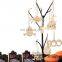 Unfinished Halloween wooden cutouts pumpkin bat wood slices ornaments for festival decoration DIY crafts making