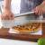 Sustainable Wheel Dough Pastry Cooking Model Stainless Steel Cutter Round Pizza Knife