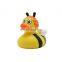 2021 Vinyl PVC Easter Halloween Bulk Rubber Small Duck Baby Shower Water Bath Toy for child toddler