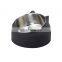 new design portable porcelain tilted aluminium melamine bamboo fiber cat drinking eating feeding pet bowl