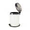 Unique Wholesale 3l 5l 12l Thin Lid Trash Waste Bin Hotel Home Pedal Waste Bin bathroom pedal waste bin