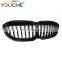 Racing Grill Kidney Grille Front Bumper Gloss Black Grill For BMW 1 Series F40 2020-IN Single Slat Gloss Black