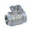 12V DN50 PN25 BSP Thread Electric Actuator Motor Operated Ball Valve