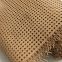 Mesh rattan woven material natural handmade hexagonal octagonal ceiling veneer decorative rattan mat furniture screen woven mesh
