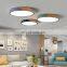 Bedroom LED Ceiling Lights Round Lamp Bathroom Porch Colorful Ceiling Lamps