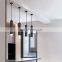 Decorative Long Tube Dining Room Shop Bar Counter Decoration Cylinder Pipe Hanging Light Kitchen Lamp