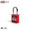 New Style High Security Hardened Solid Steel Shackle ABS Safety Padlock