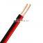 Power cable pure copper wire Extension Cord 2C 1.5Mm 2 Rvb Pvc One Side Red And One Side Black Cable 2 Wire Price