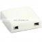 2 port subscriber socket Metal clip wall-mounted internal TB-02H subscriber box