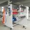 Fully Automatic Industrial Paper Roll Rewinding Laminating Machine Max Working Width 1000mm for Pre-glue and Glueless Film