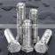 Custom Cnc Crossbow Square Flat Head Gold M8 Roofing Slot Anchor Bolt