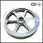 100kg energy storage industrial Custom sand casting small grey cast iron flywheel for raining machine
