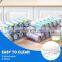 Clear 2 Layer Automatic Dispensing Fridge Soda Bottle Dispenser Can Holder Storage Organizer Plastic Food Pantry Storage Rack
