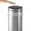 2022 Big Volume Automatic Household Stainless Steel Smart Sensor Trash Can