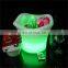 plastic led lighted ice bucket wine cooler box nightclub bars restaurant event party decorative beer champagne bottle service