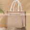 Eco-Friendly Bolsa De Yute Burlap Shopping Bags Custom Jute Tote Bag Wholesale Natural Jute Bags With Custom Printed Logo