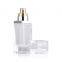 30ml thick square liquid foundation bottle spot full cover essence liquid glass bottle 30ml square pressing lotion bottle