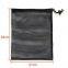 Adjustable Drawstring mesh bag Washable Mesh bag with button Storage bag in various sizes