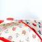 Fashion Nautical Anchor Navy Canvas Cutom Promotional Cosmetic Bag