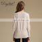 Custom Round Neck Pullover Sweater Women Plain Knit Sweaters