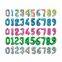 New Arrival Balloons Party Decorations Helium 16 Inch Foil Balloon Number For Party
