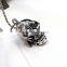 Custom jewelry necklace jewelry silver men skull pendant necklace jewellery                        
                                                                                Supplier's Choice