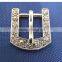 Wholesale 15mm Diamond Square Buckle Pet Collar Alloy Buckles Upscale Rhinestone Dog Collar Buckle