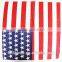 Flag Camouflage Printed Square Neckwear Cotton Bandana