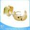 ZS13053 gold plated hoop earrings manufacturers new fashion natural stone earrings