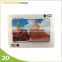 High quality Tourist Souvenir Customized 3D Lenticular Postcard