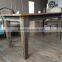 Classic oak wooden vintage furniture long dining table