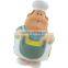 gift PU foam chef bertina stress toy chef bertina