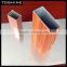 is alloy or not 6000series T3-T8 wood grain finish aluminum extruson profile