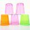 PS 30ml plastic mini beer mug shot glass