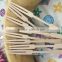 Quality U Shape Bamboo Fruit Fork And Meat Picks For Sale