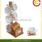 Cup Set With Bamboo Holder &coaster