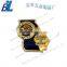 Stamping gold plated badge lapel pin maker
